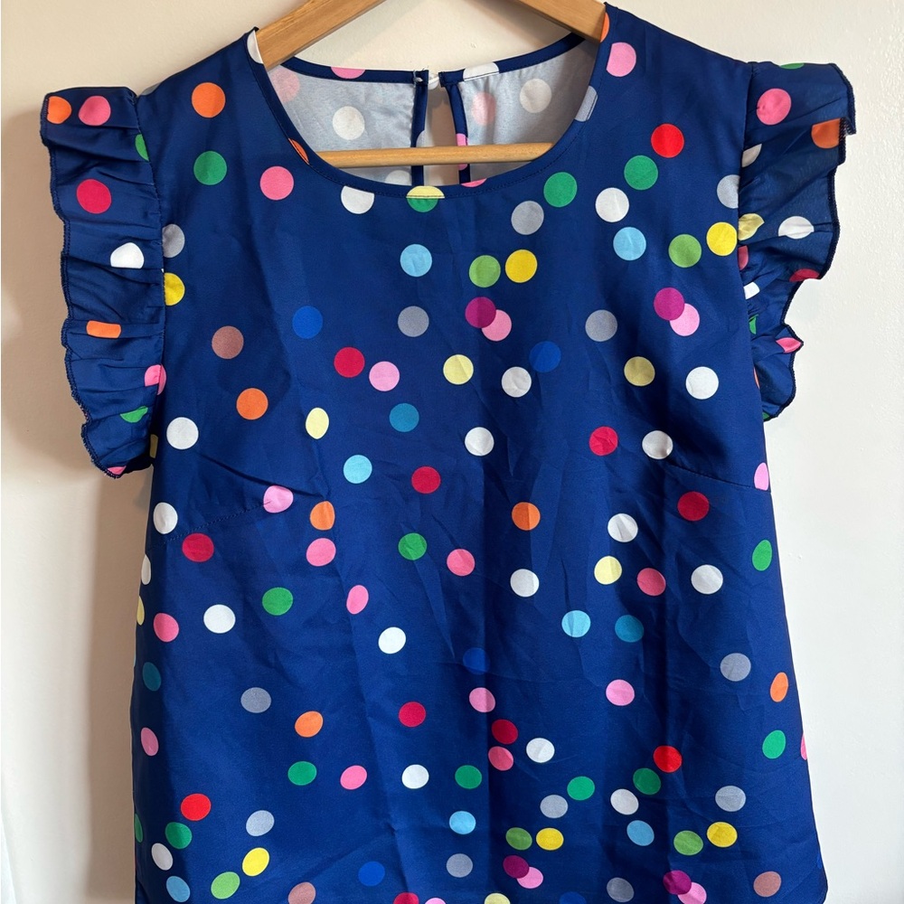 Bundle!! 4 Colorful Patterned Tops Collection - Picture 8 of 15